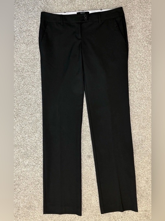 Victoria's Secret Pants - Y2K Victoria Secret Body By Victoria Kate Fit Sz 6T Flare Dress Pant Black 32x32